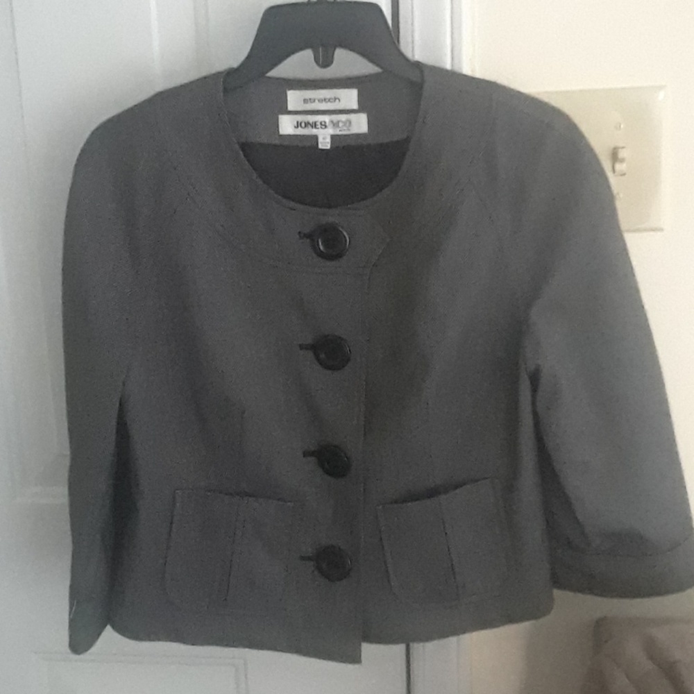 Gray Women's size 4P jacket